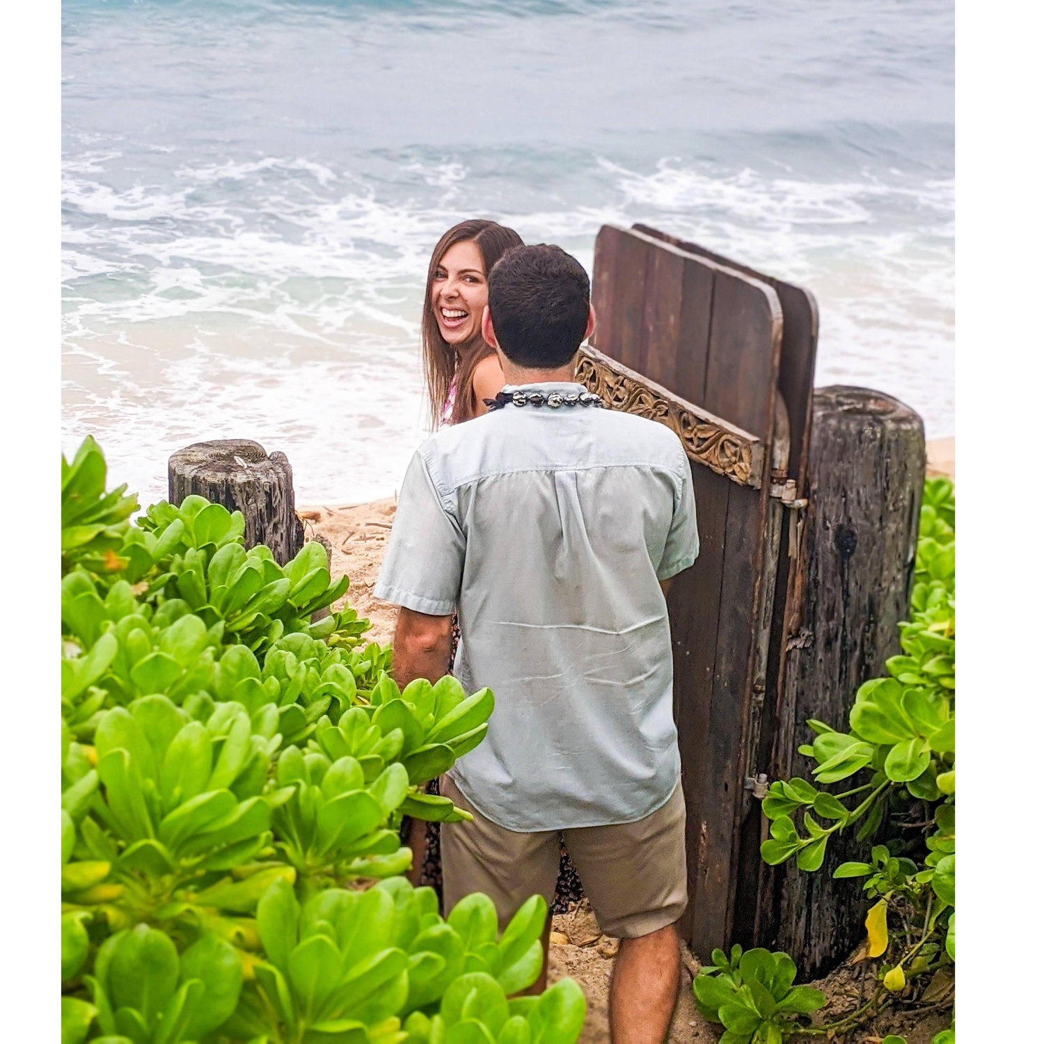 The One on the beach in Oahu!