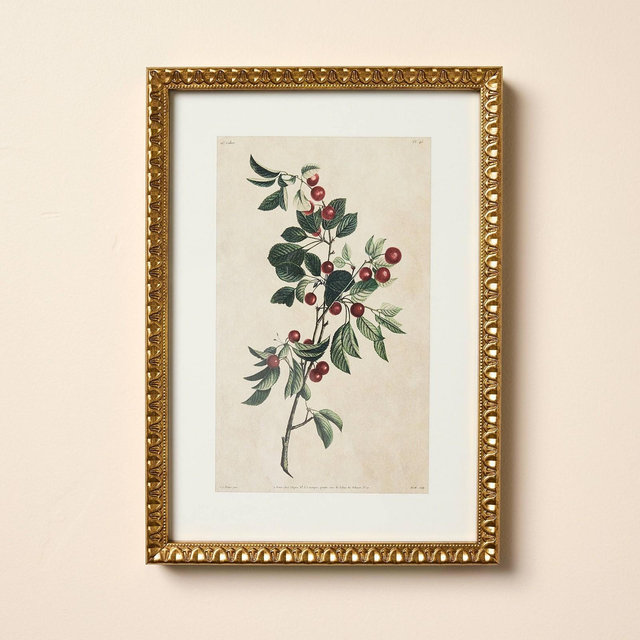 10"x14" Berry Branch Framed Wall Art - Hearth & Hand™ with Magnolia