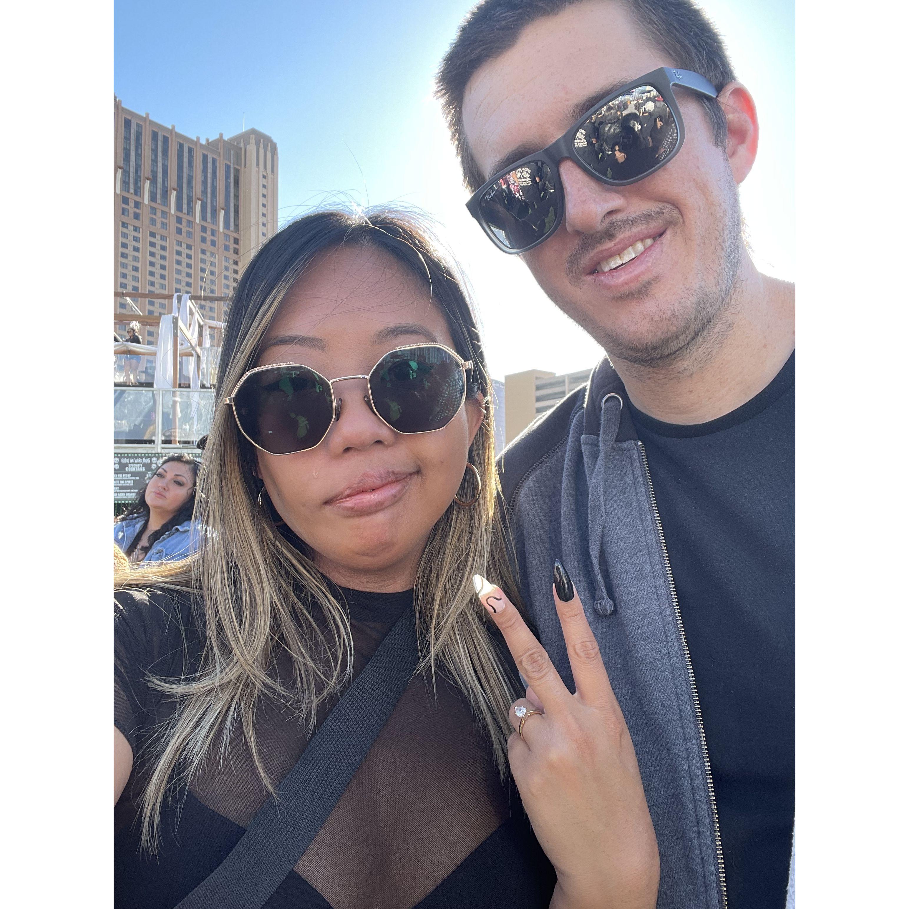 When we got engaged
