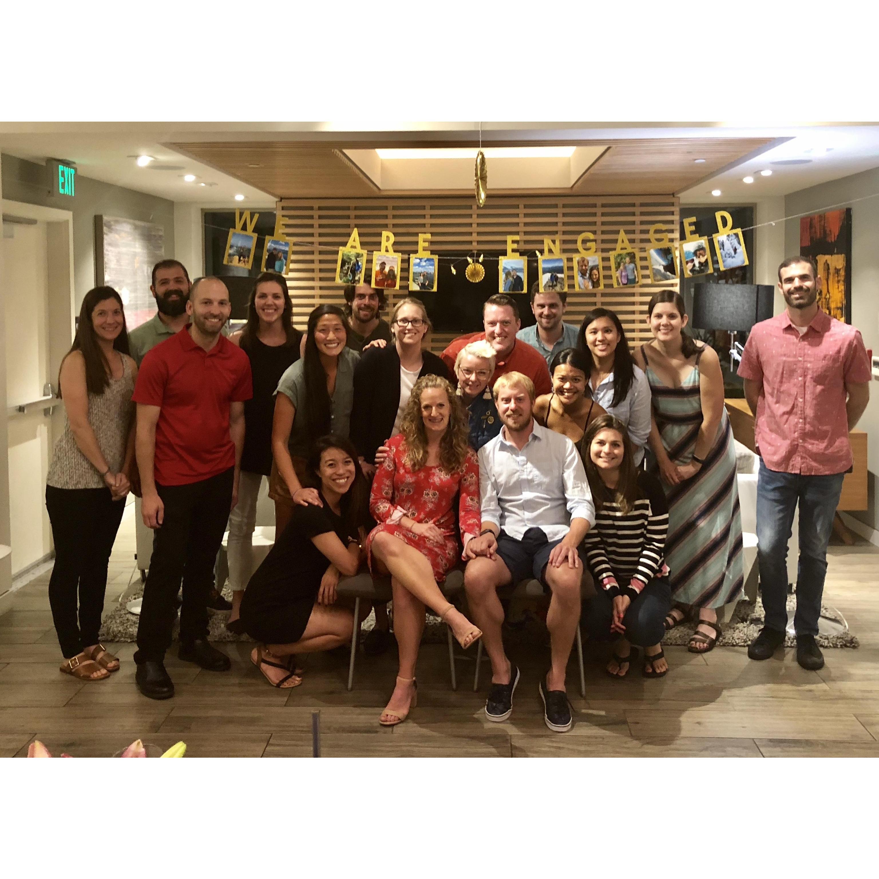 Engagement party to celebrate!