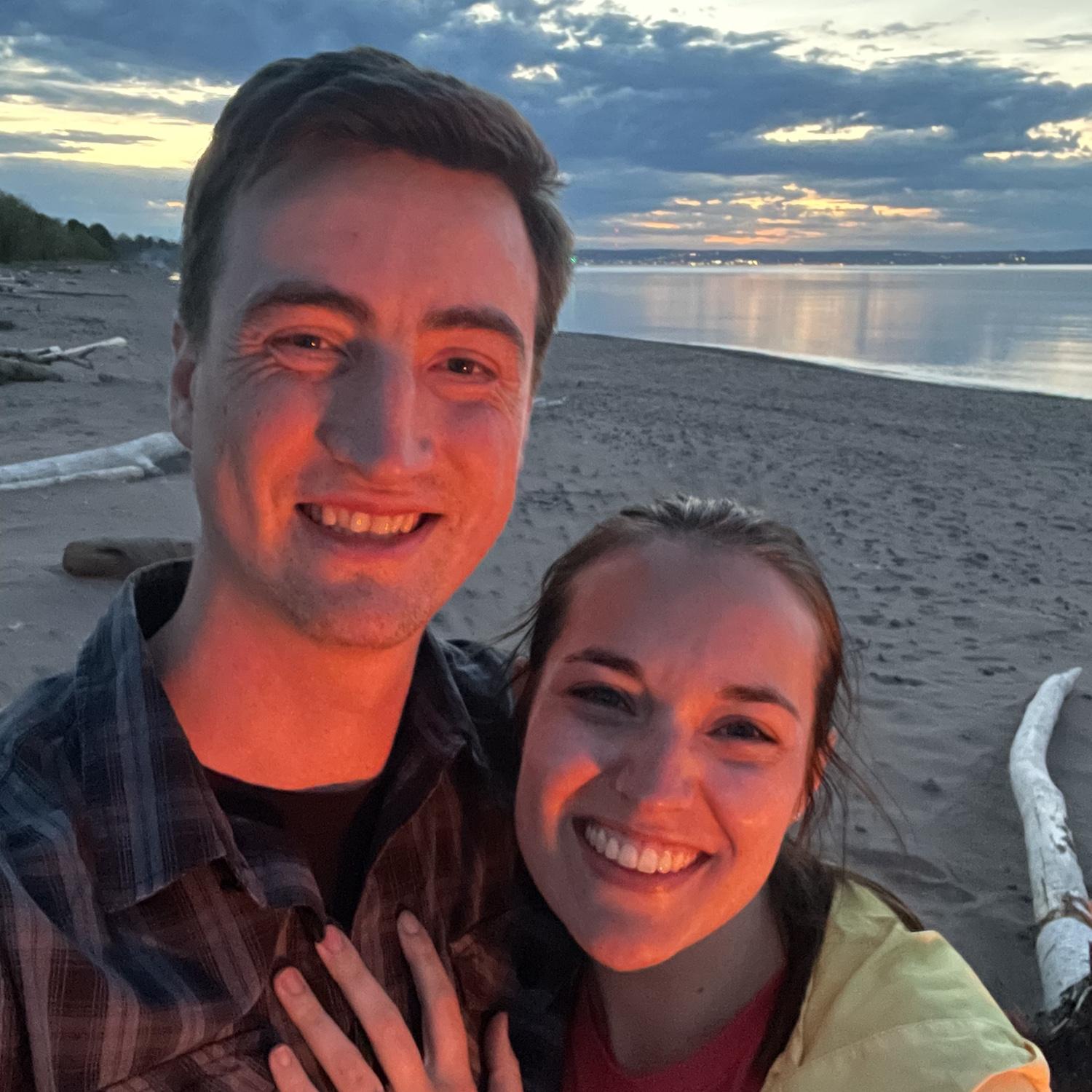 May 19, 2024- Engaged! Wisconsin Point Beach