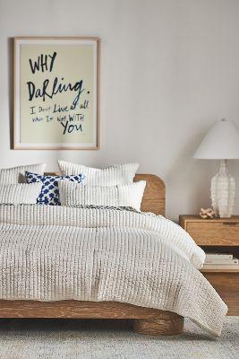 Cotton Jersey Channel Stitch Quilt