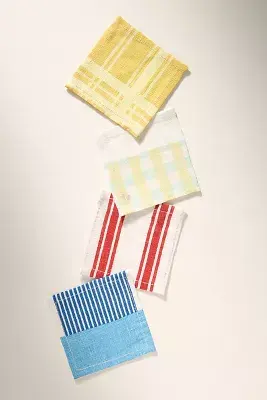 Margot Linen Cocktail Napkins, Set of 4