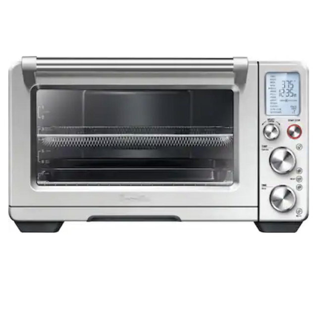 Breville - Smart Oven Air Fryer Pro Convection Toaster/Pizza Oven - Brushed Stainless Steel