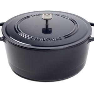Marquette Castings 6 qt. Cast Iron Dutch Oven (Navy)