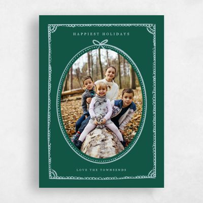 Green Standard Holiday Card - Westfall