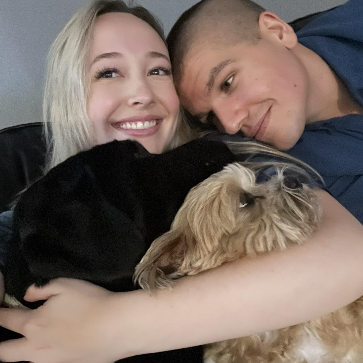 Our fur babies, Emmy and Lucy 🩷