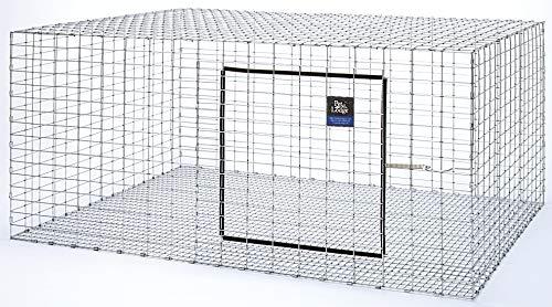 LITTLE GIANT Wire Rabbit Hutch - Pet Lodge - Heavy Duty Galvanized Rabbit Home, Easy to Assemble (30" x 36") (Item No. AH3036)