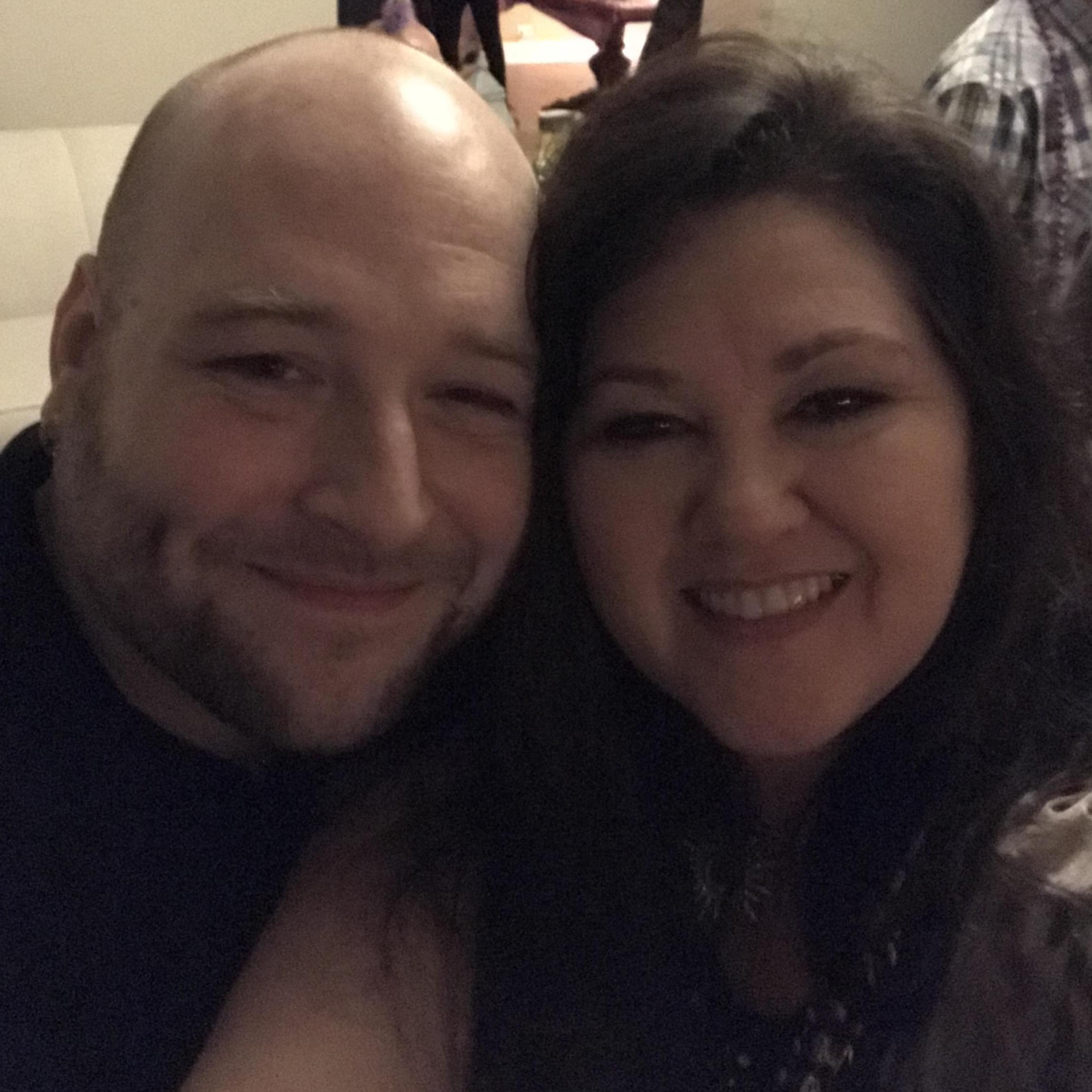 Our first pic together at a Meridian party where Joseph met all my neighbors at once...hot seat!