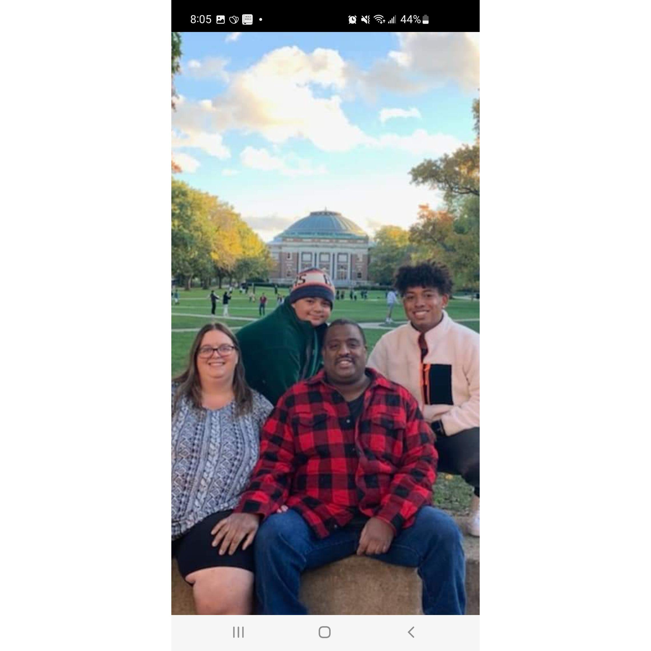 Visiting Jeremiah at the University of Illinois