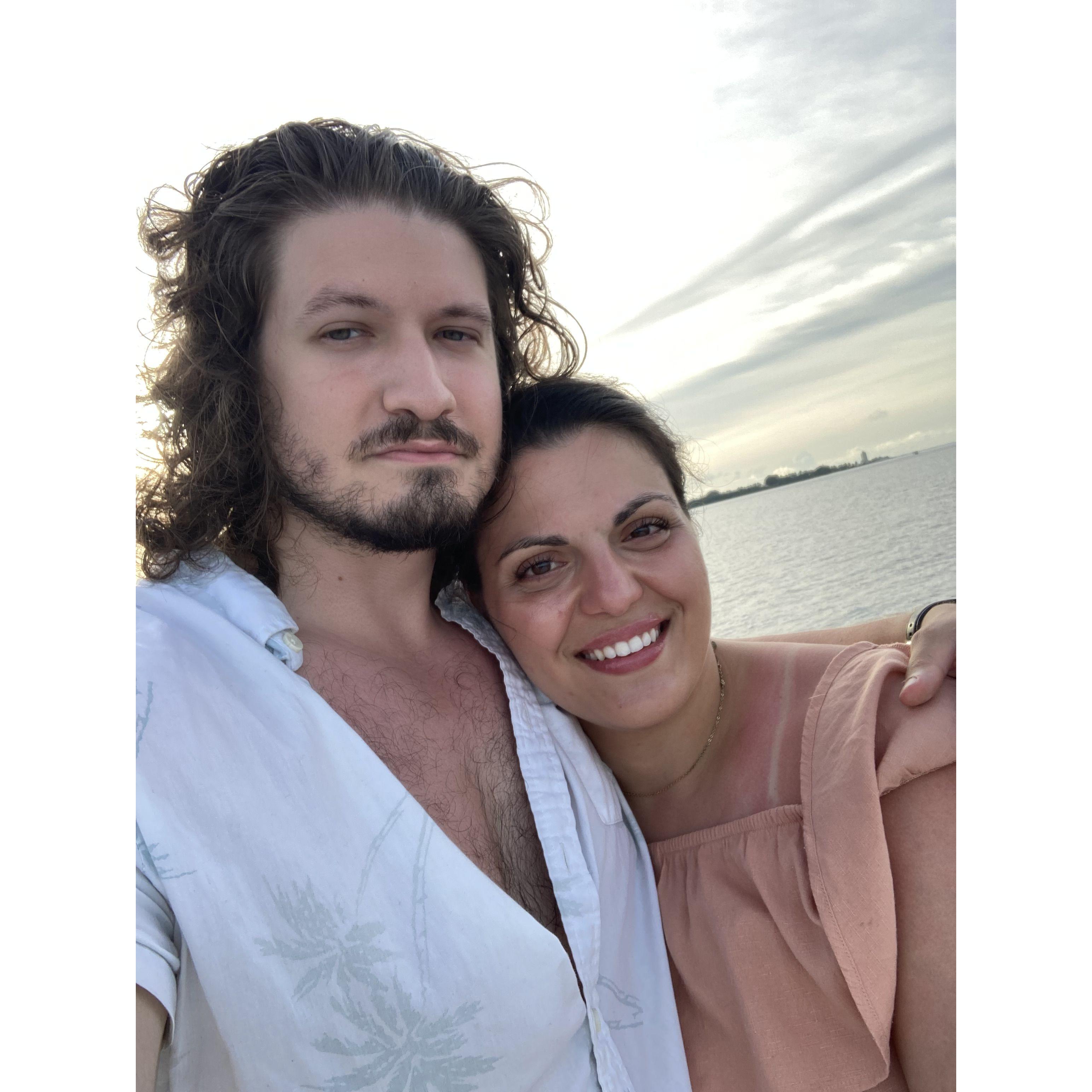 A first photo of many, on a trip we took to the Maldives