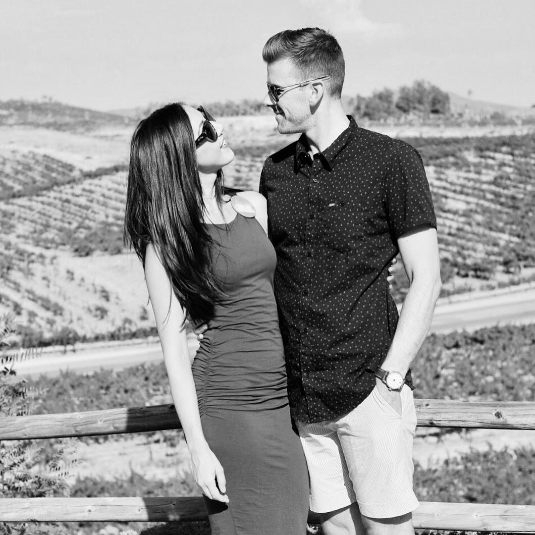 My 1st birthday spent with Wes -- he planned an amazing day wine tasting in Temecula with my friends.
