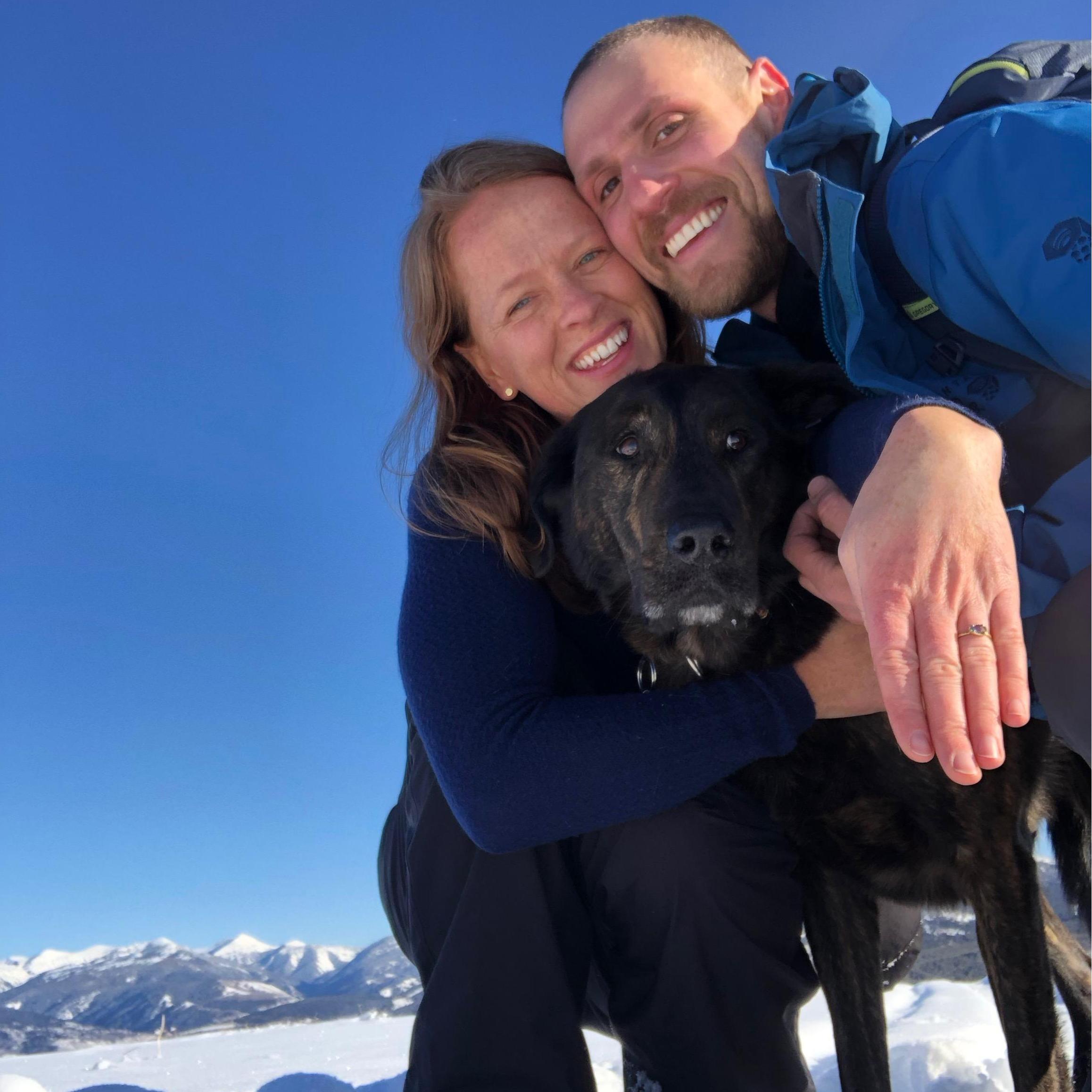 The happy moment in Idaho