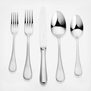 Albi Silver Plated 5-Piece Flatware Set, Service for 1