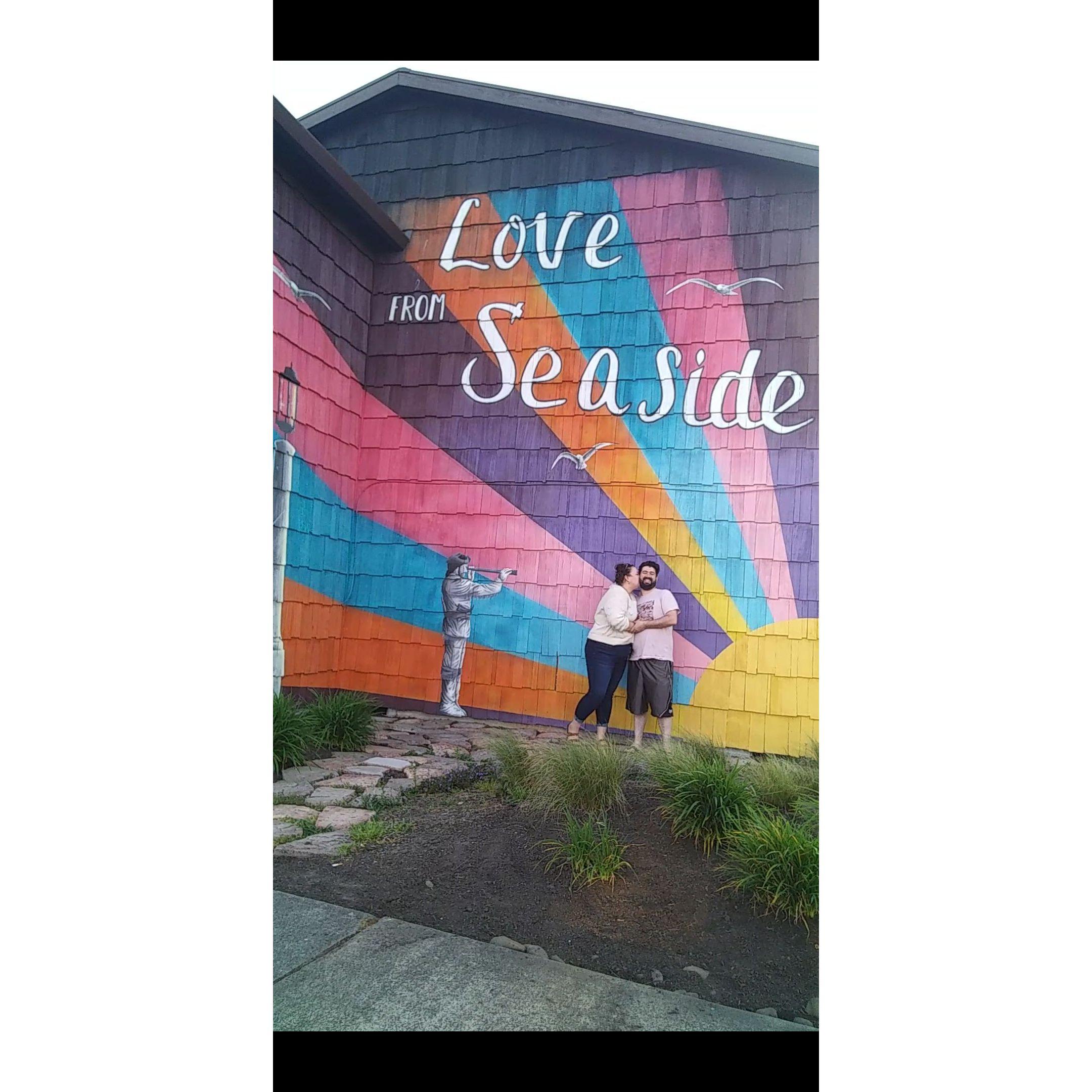 Elaine's first vacation! We went to Seaside Oregon.