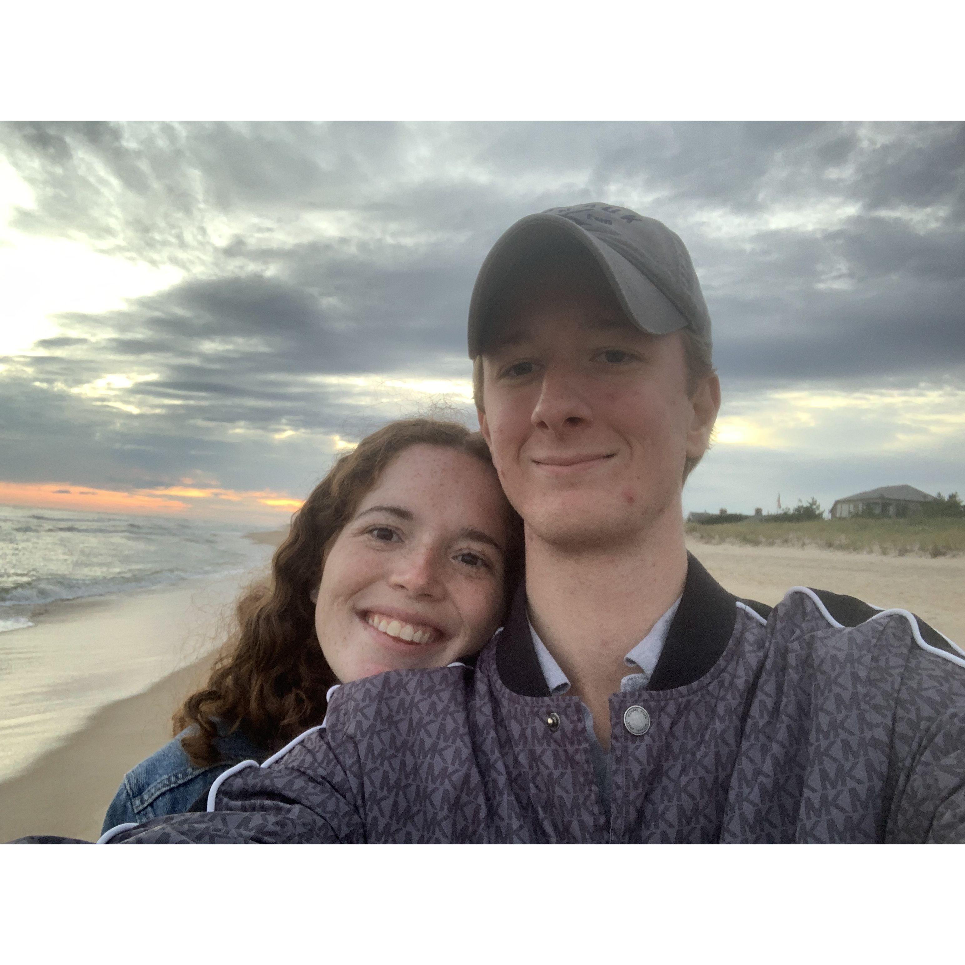 One of our many trips out east to the beach