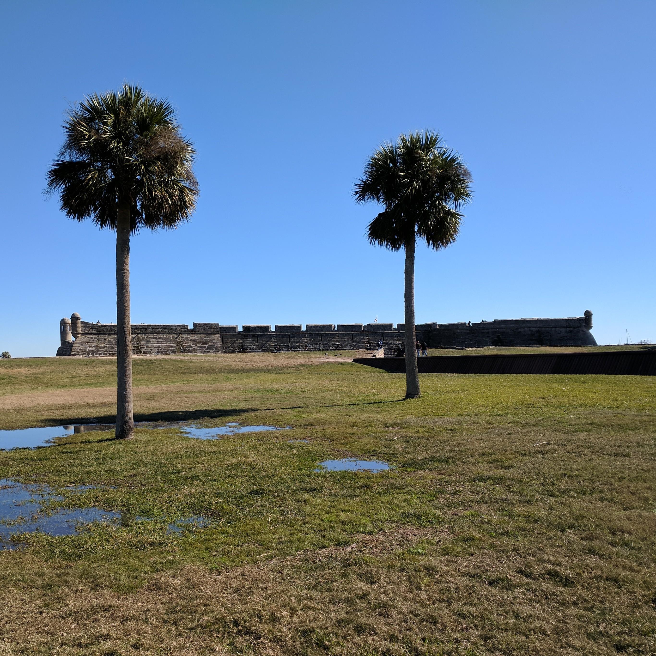 This is where the ceremony will take place. Castillo De San Marcos.