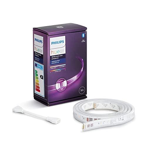 Philips Hue 555326 Phlips Hue BLE Lightstrip LED Light strip, 1m / 3 ft Extension