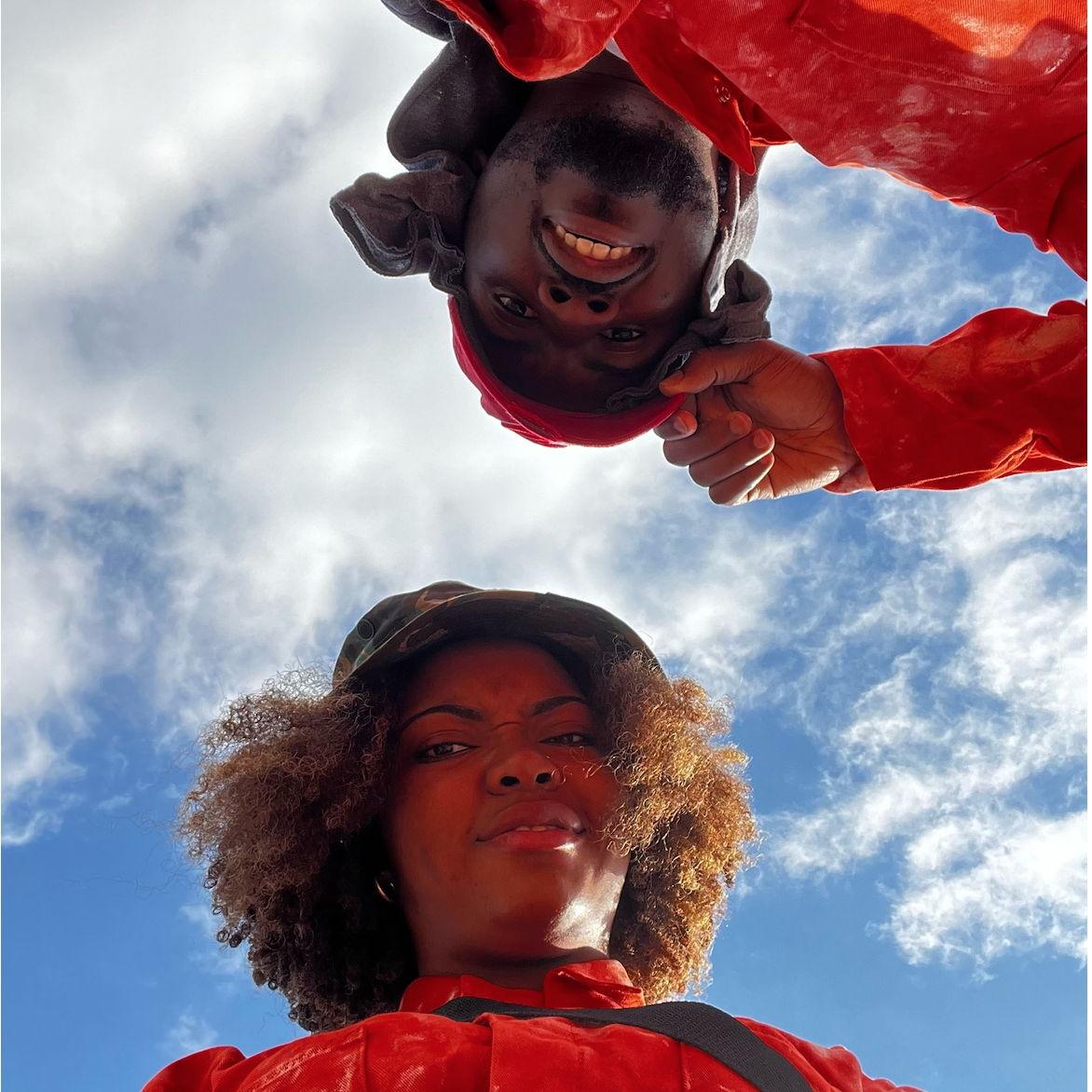 Dressed as characters from Holes, because sometimes you just have to commit to the bit.