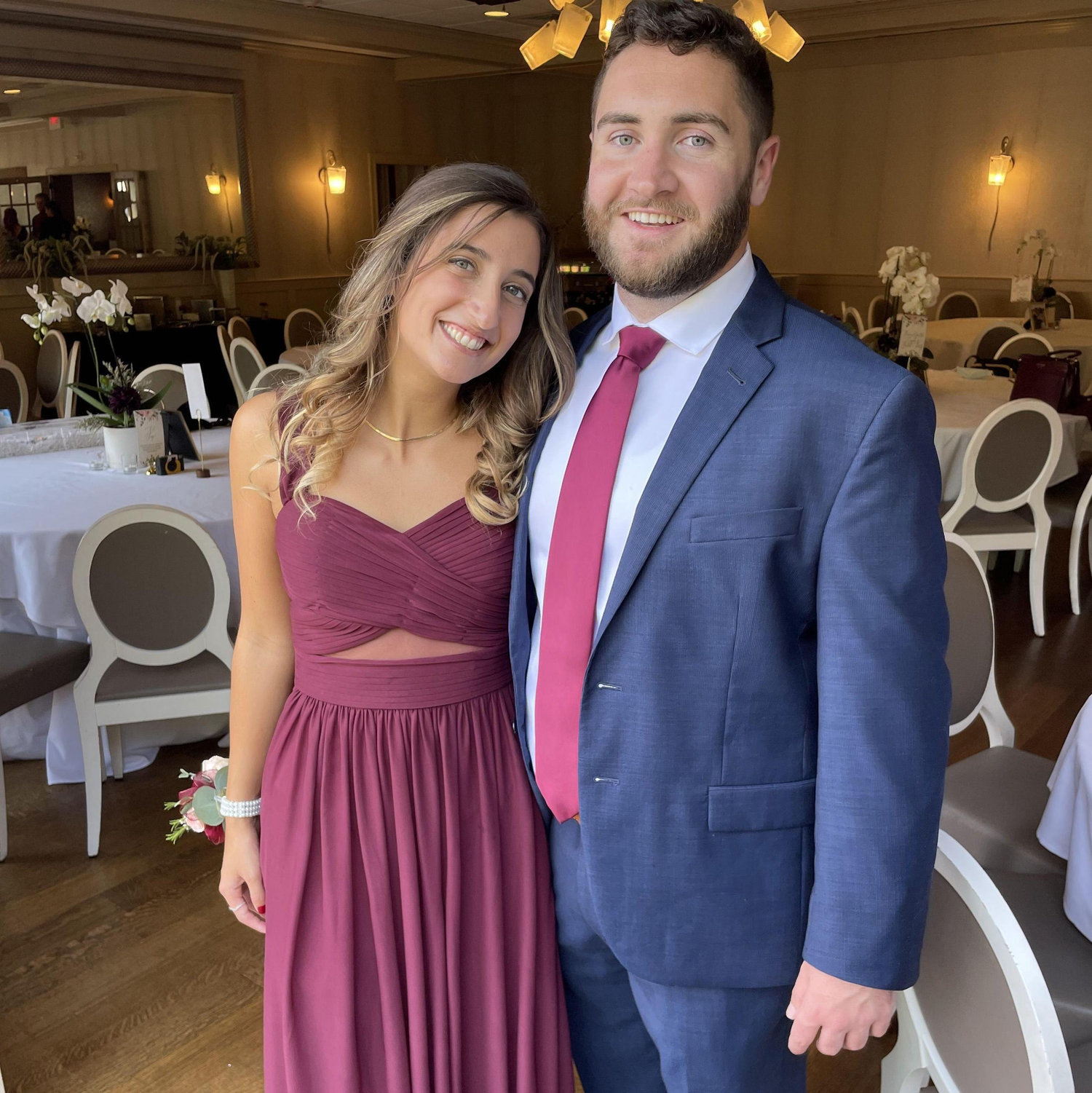 Jack and Veronica's wedding! Also, our first wedding together.