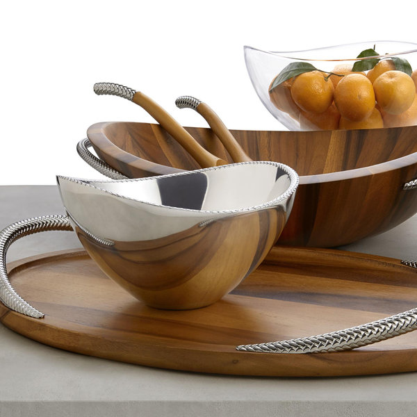 Nambé Braid Serving Tray