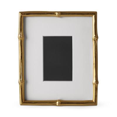 AERIN Gilded Bamboo Gallery Frame