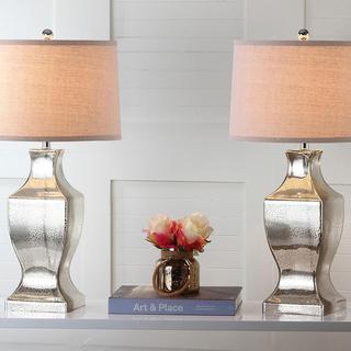 Glass Bottom Lamp, Set of 2