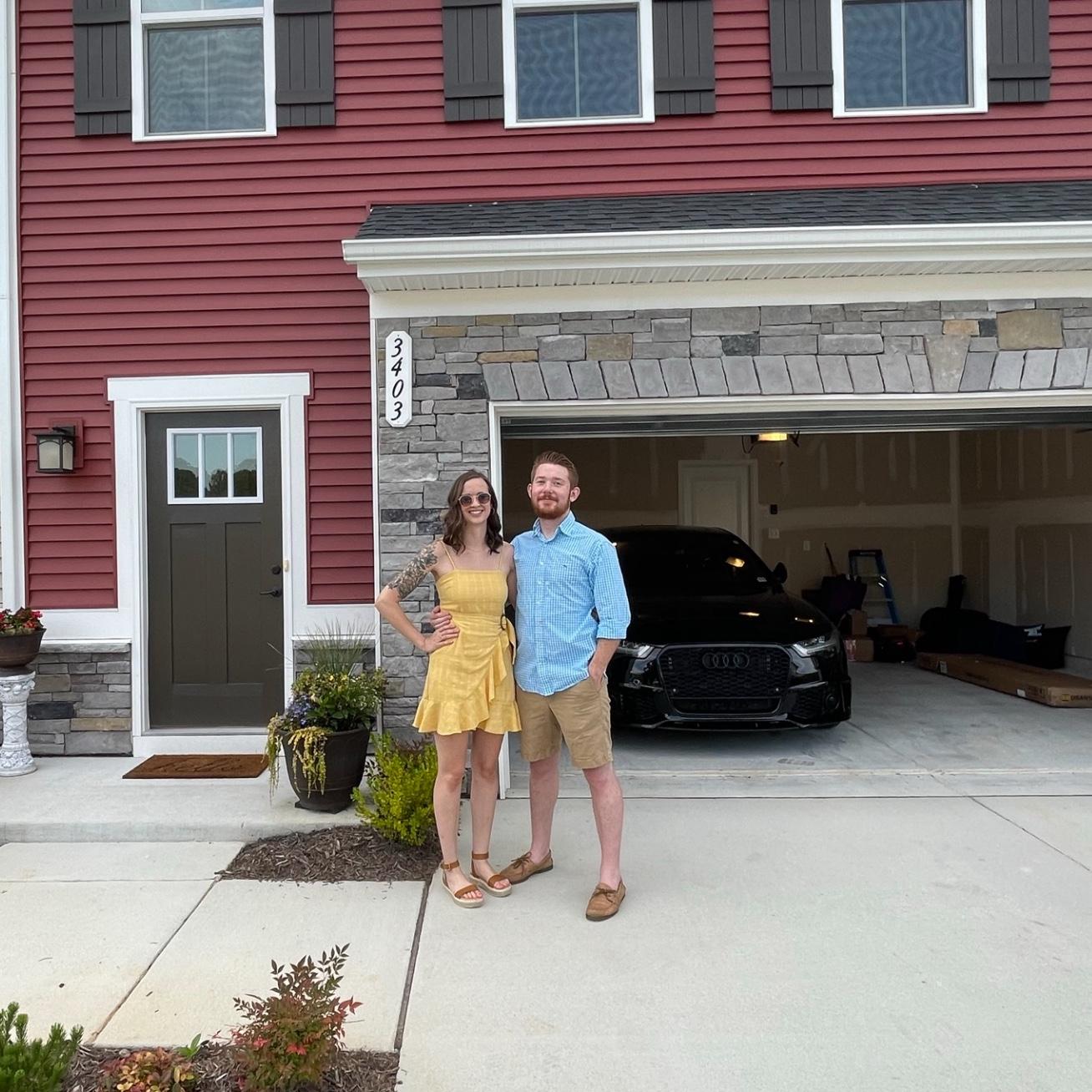 Bought our first house together!