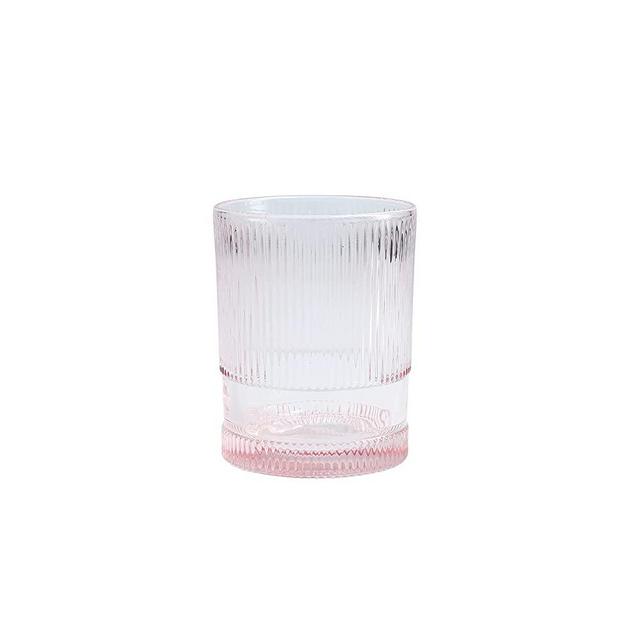 Fortessa NoHo Collection Set of 4 Cocktail Glass, Iced Beverage, 12.85 Ounce, Pink