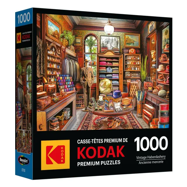 RoseArt Kodak Premium Vintage Haberdashery Jigsaw Puzzle - 1000pc