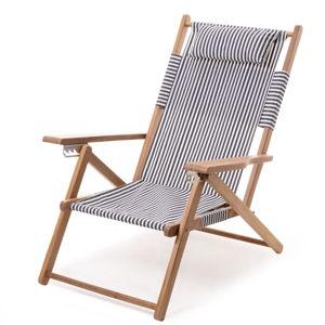 Business & Pleasure The Tommy Chair - Lauren's Navy Stripe