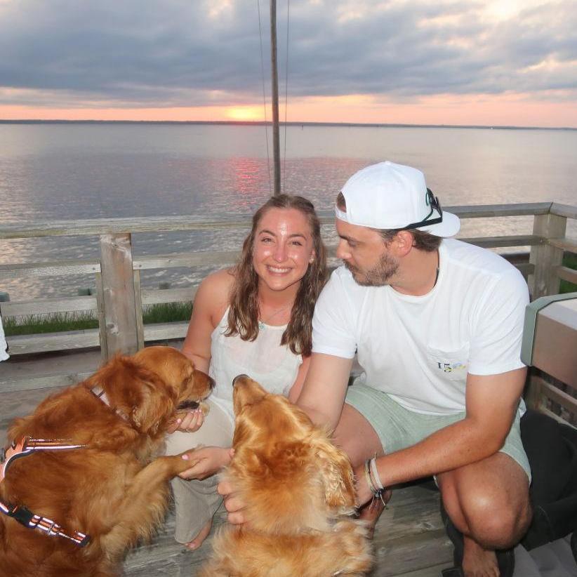 Nick's first time on Long Beach Island, NJ.