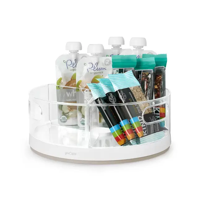 Youcopia® Crazy Susan® Organizer Turntable with Bins in White