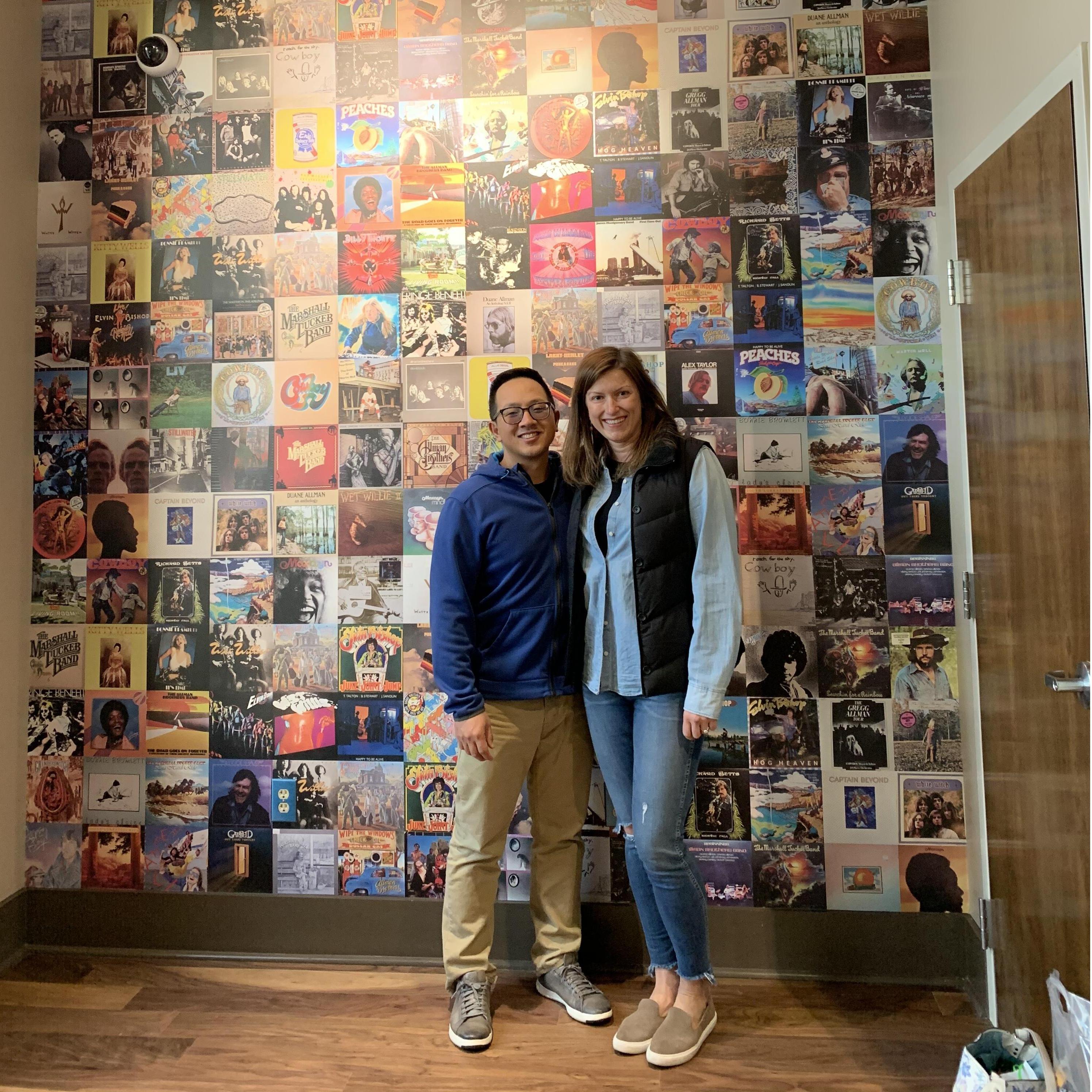 Macon is a music town. We love exploring the music history here, including at Capricorn Records. Come visit and we'll take you here!