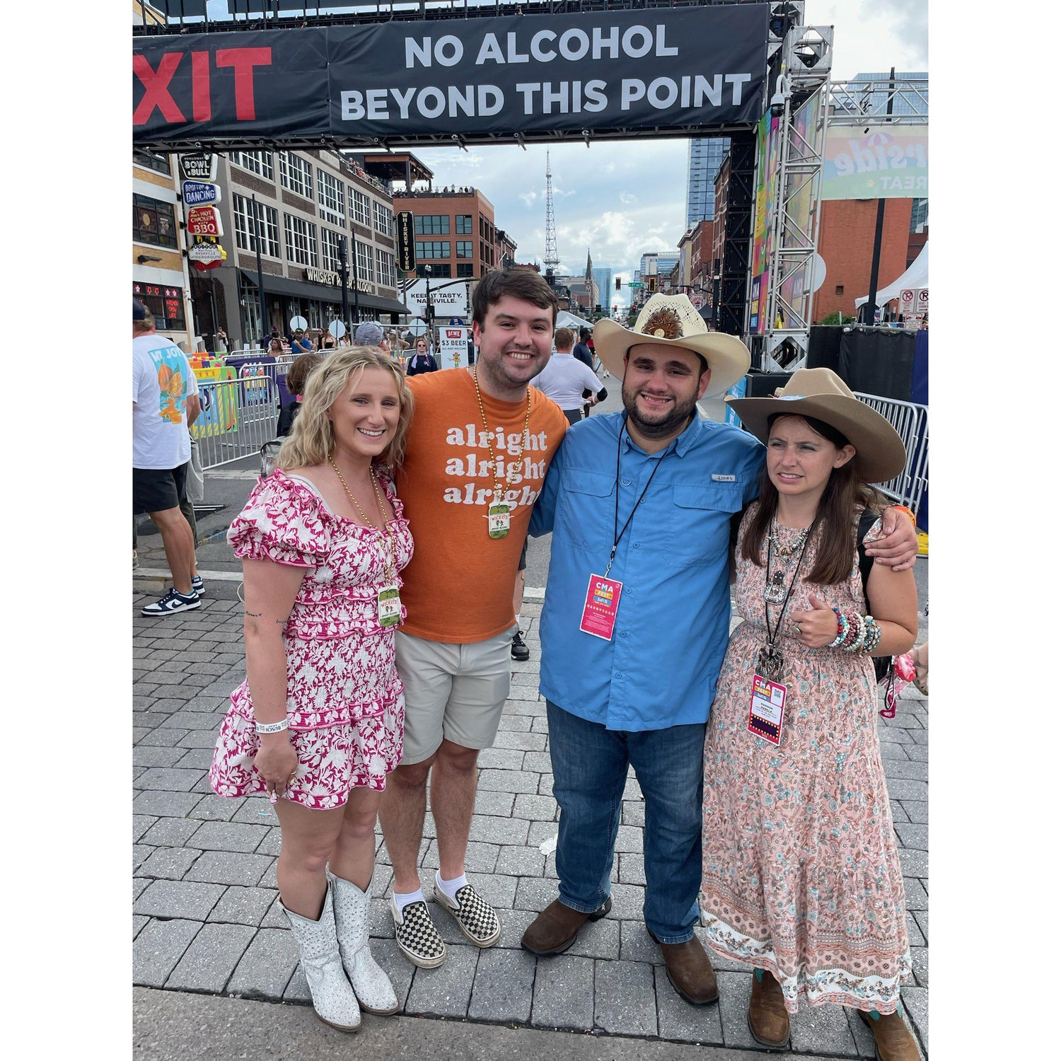 We have met some pretty cool people in Nashville!