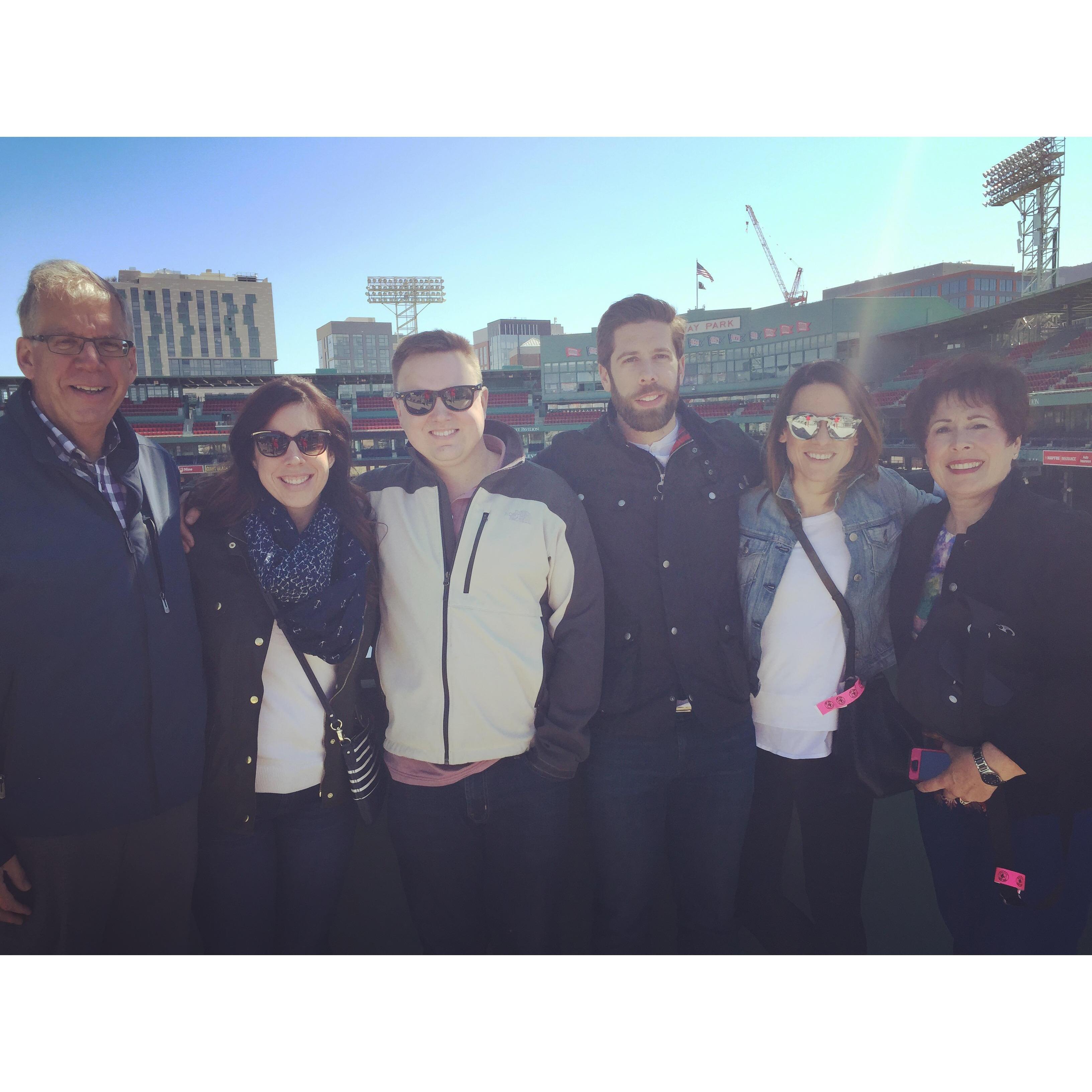 Family trip to Boston, spring 2016.