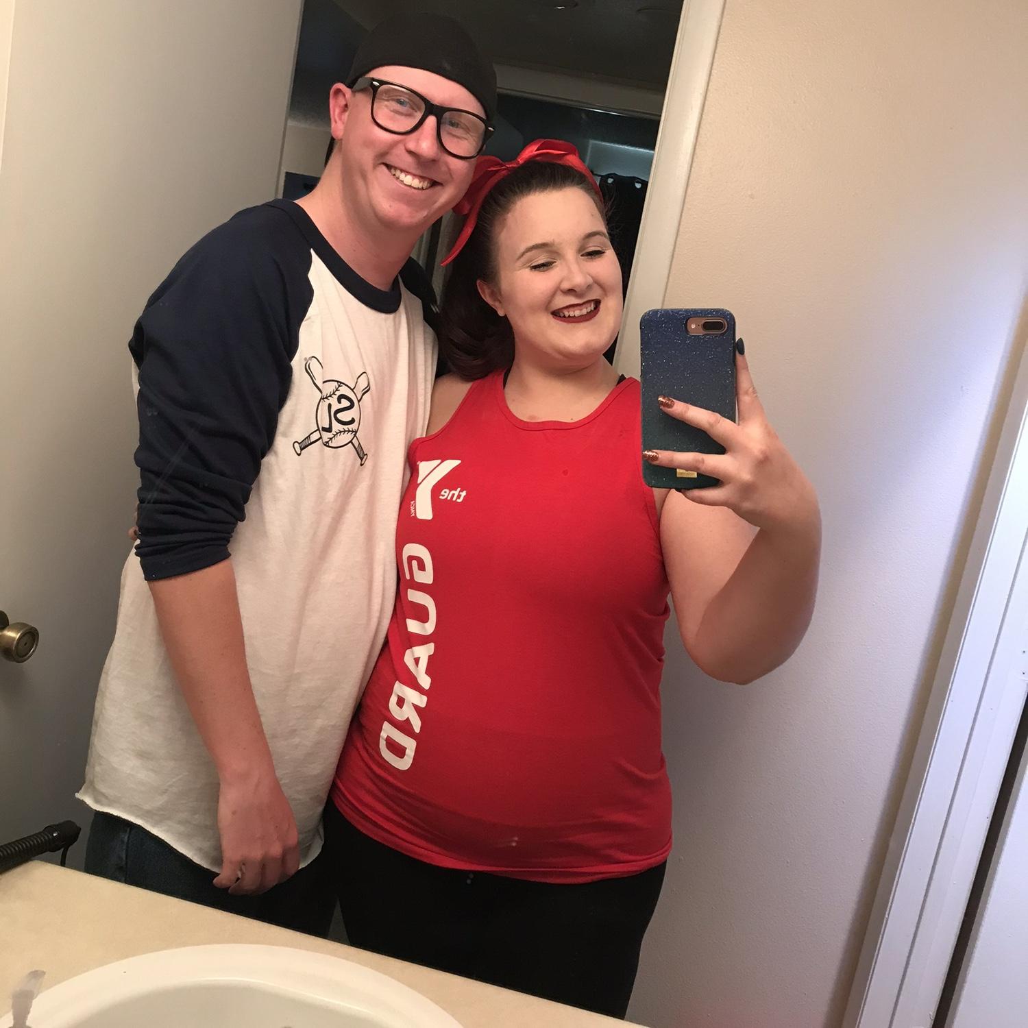 Oct 26, 2019
Squints and Wendy Peffercorn Halloween costume for Olivia’s party.