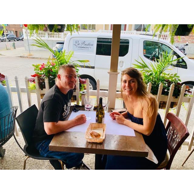 Our Engagement Dinner Celebration