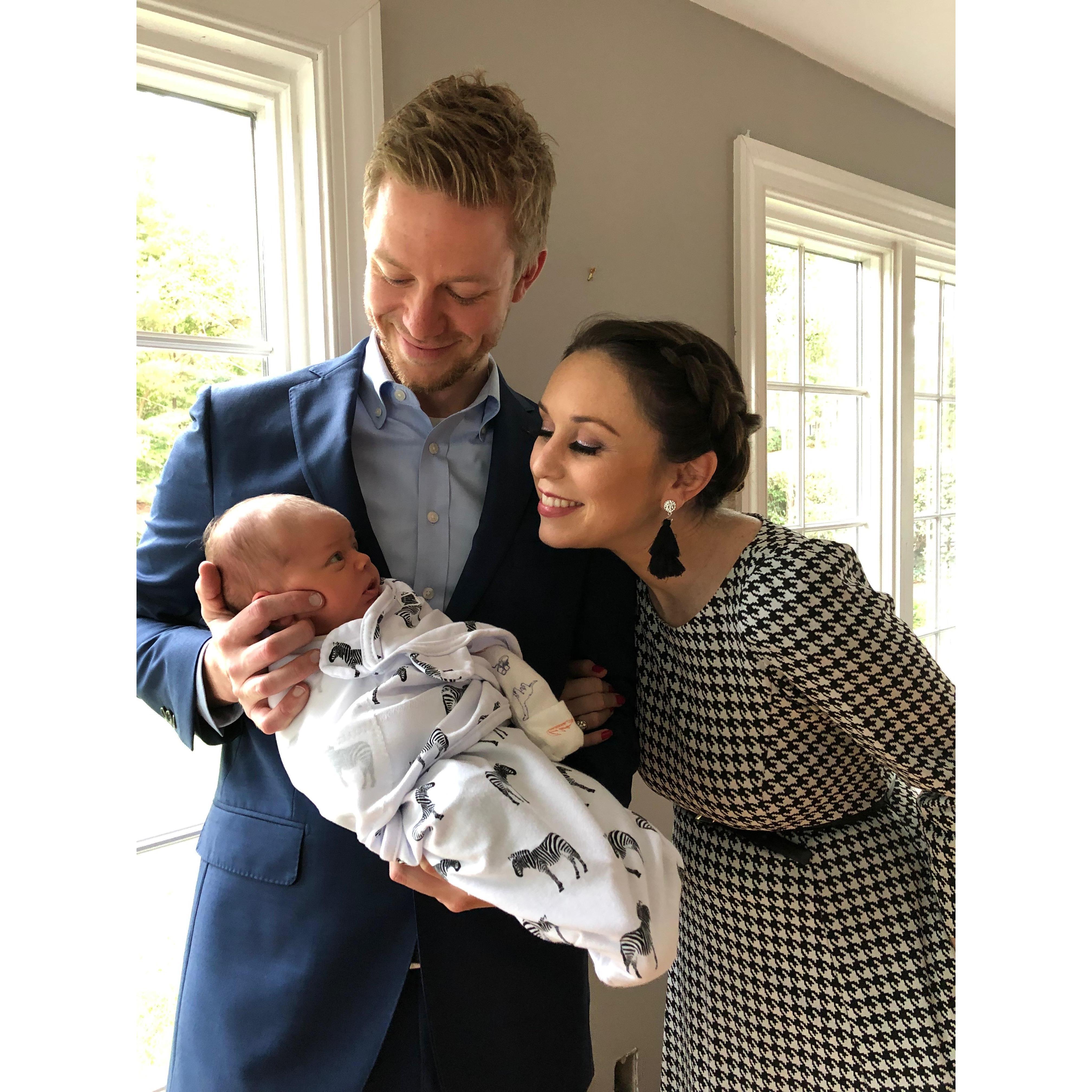 Our first night out as parents