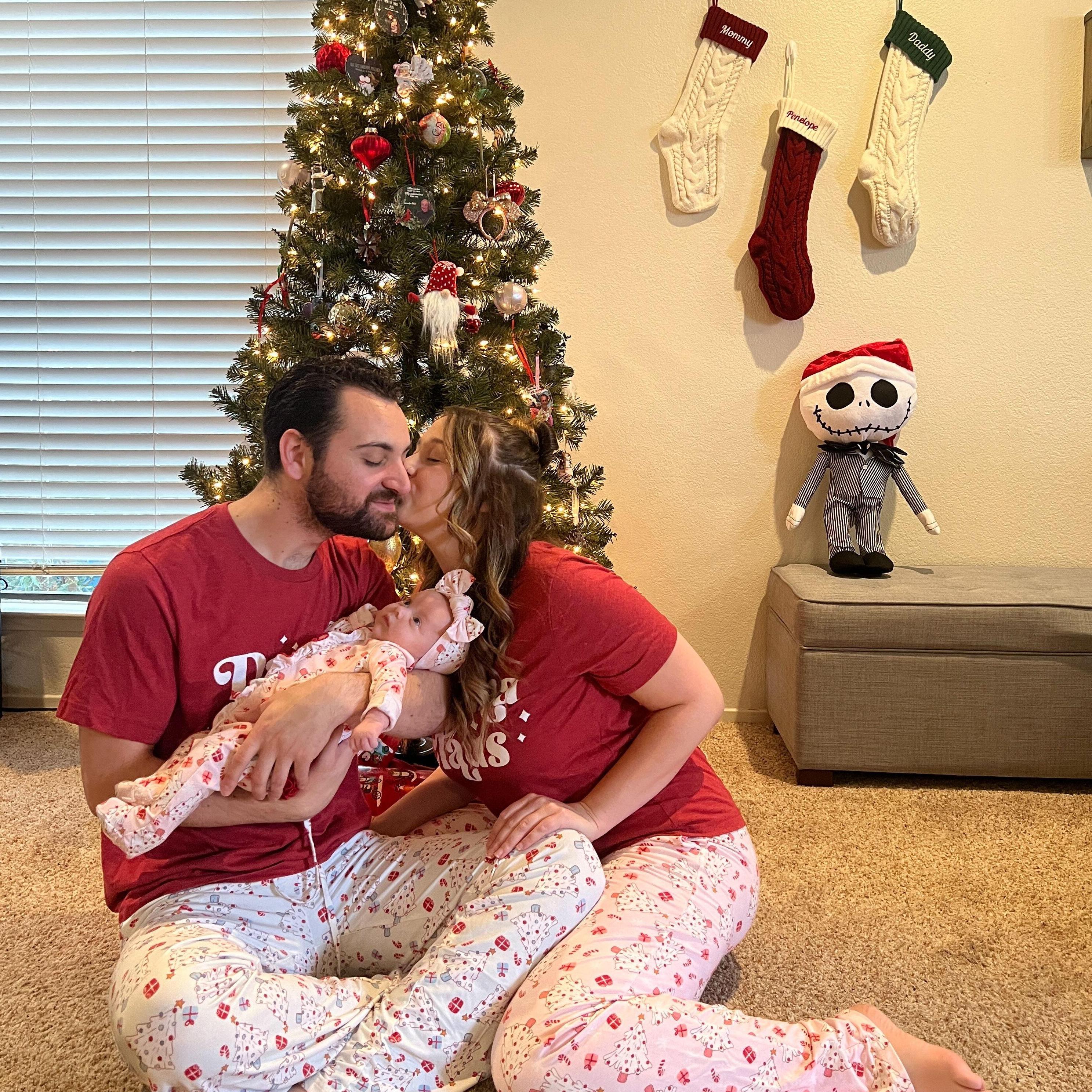 Our first Christmas as a family of three!