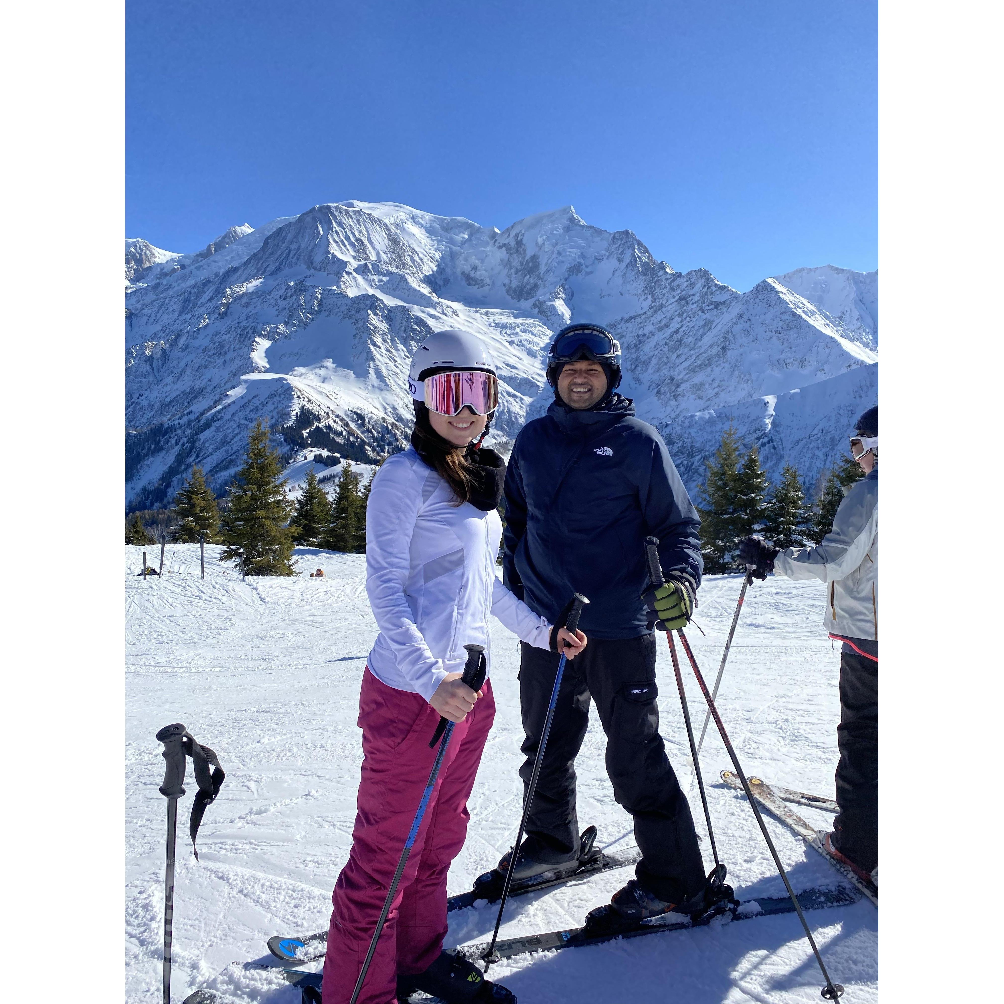 Skiing in the French Alps! February 2020