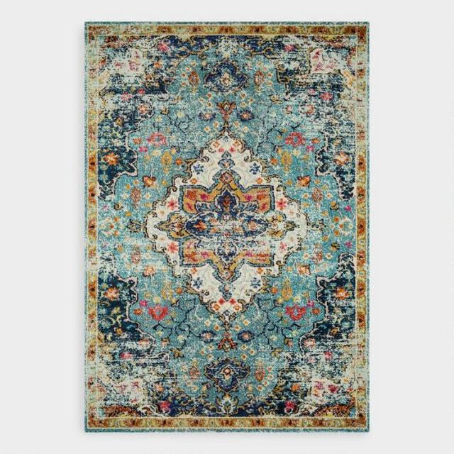 Blue Medallion Nadine Area Rug
