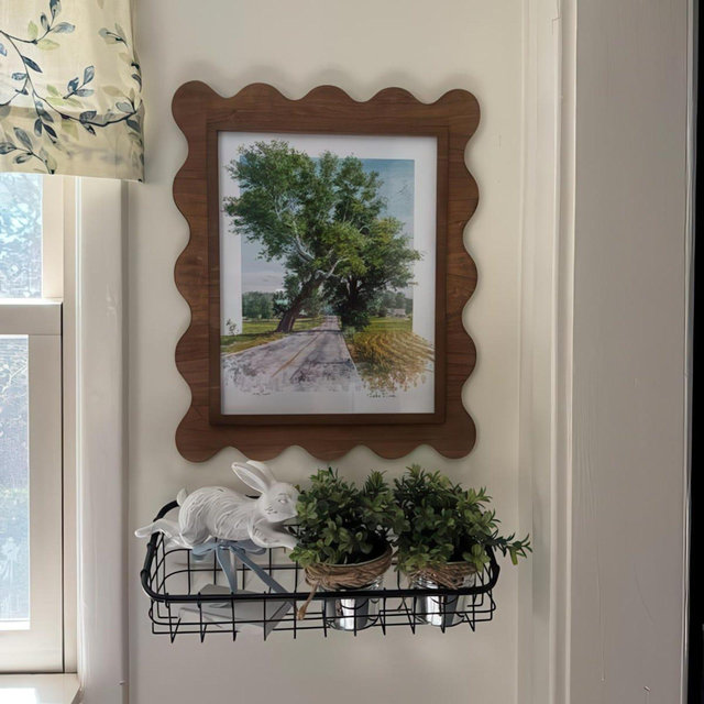 Wavy Picture Frame - Handmade Picture Frame