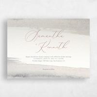 Beige Wedding Invitation - Elting Landscape