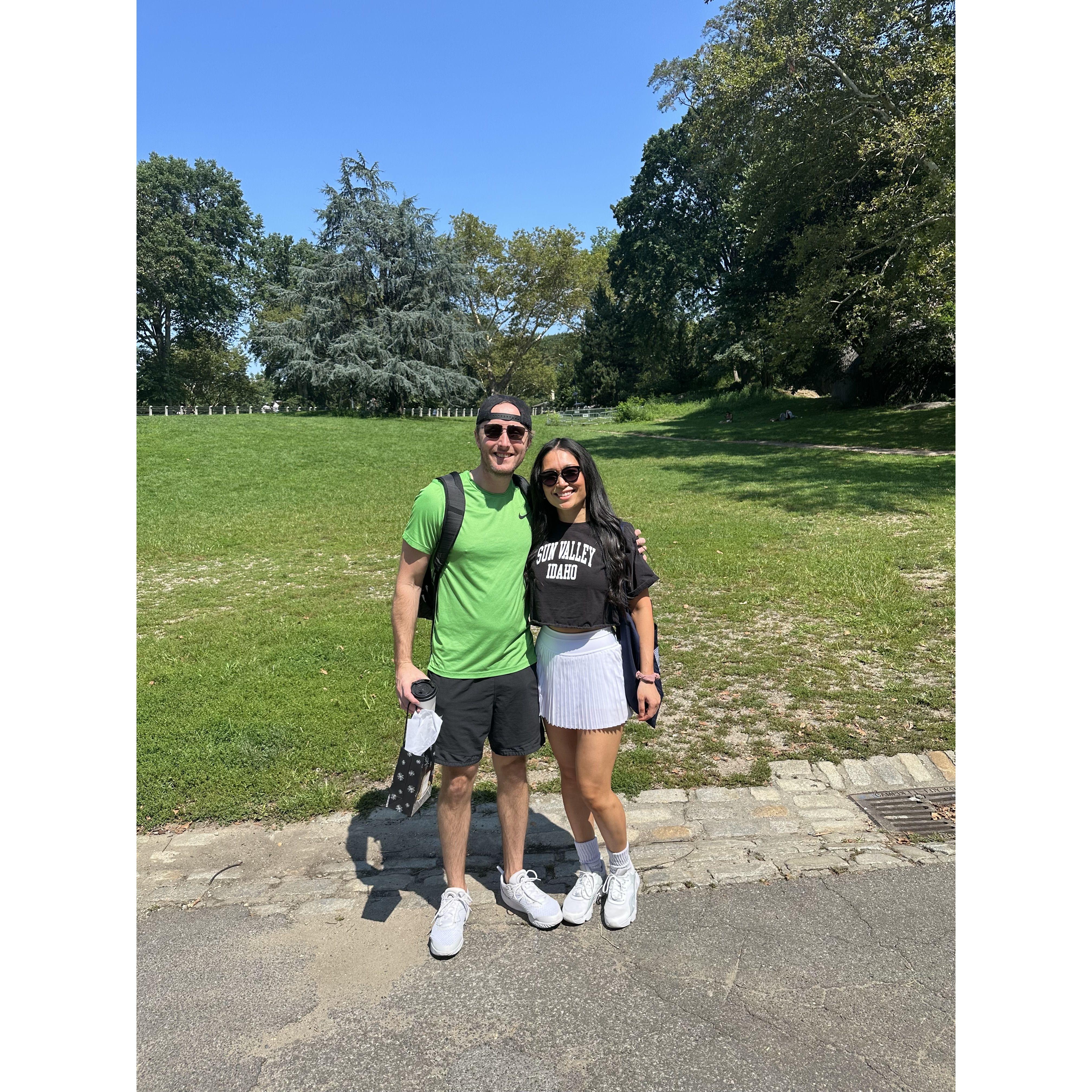 Tennis and Pickleball in Central Park