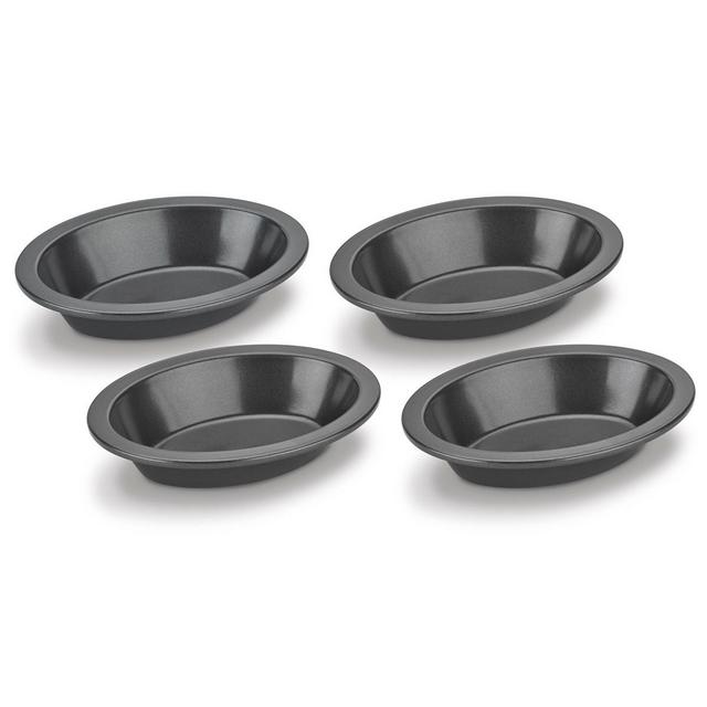 Cuisinart Nonstick 4-Pc. Mini Oval Pie Dish Set