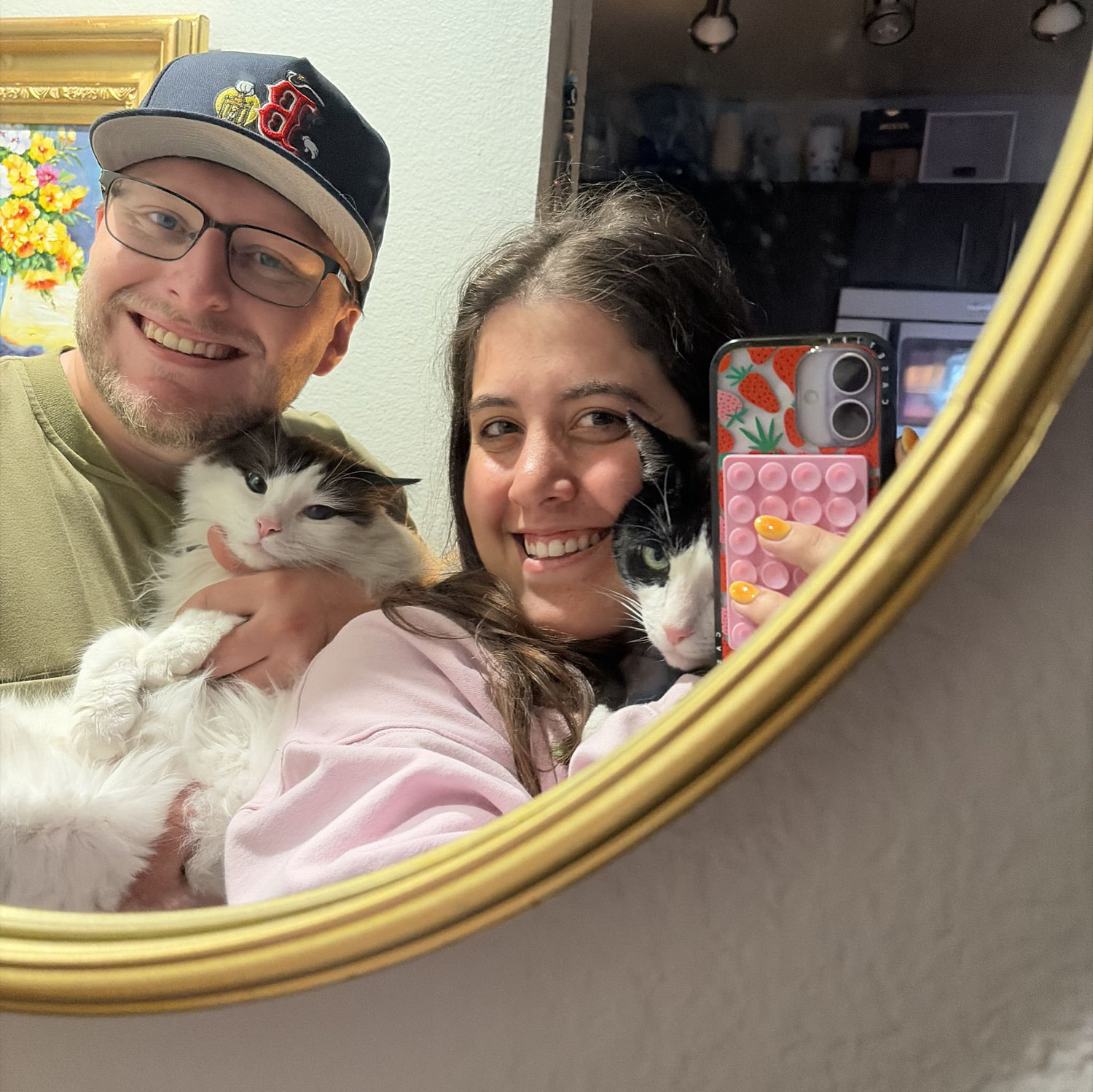 At home with our little family