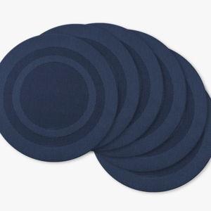 Freddie Round Placemat (Set of 6) - Nautical Blue