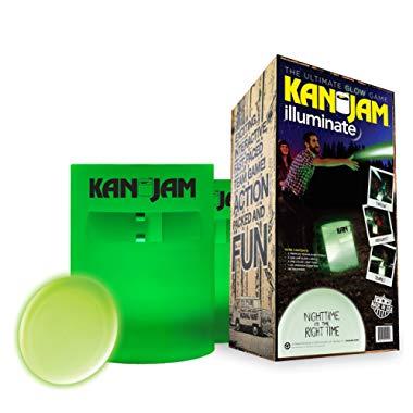 Kan Jam Portable Disc Slam Outdoor Game - Features Durable, Weather Resistant Material - Includes 2 Kan Jam Targets and 1 Flying Disc; Multiple Styles Available