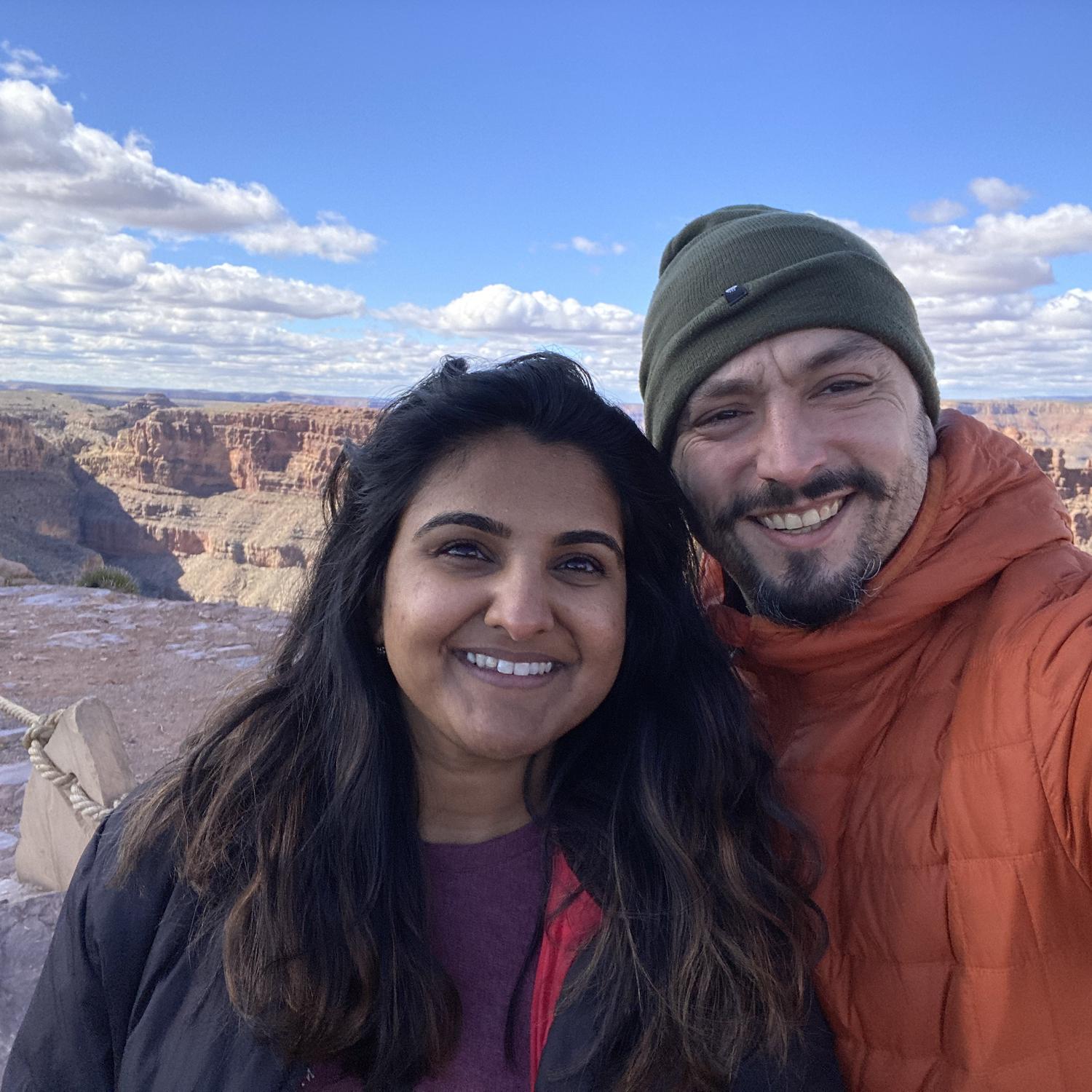 Roadtripping across the US to move Sasha to NY. Grand Canyon